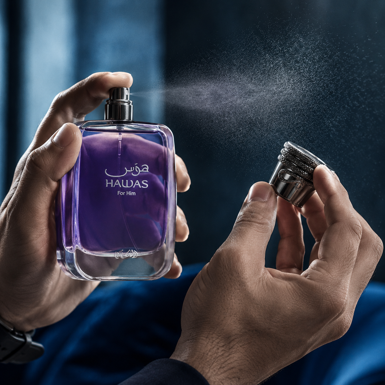 RASASI Hawas For Men Eau de Parfum Spray 3.4 Oz