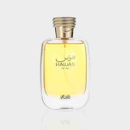 RASASI Hawas Eau de Parfum Spray For Her 3.4 Ounce