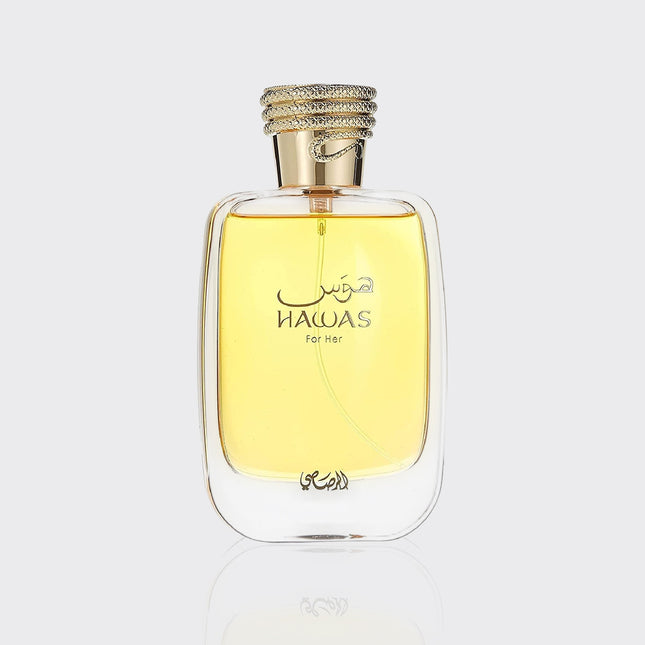 RASASI Hawas Eau de Parfum Spray For Her 3.4 Ounce