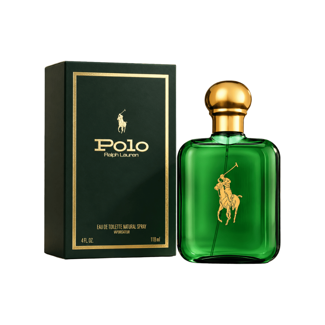 Ralph Lauren Polo Green Eau de Toilette for Men 4.0 Ounce