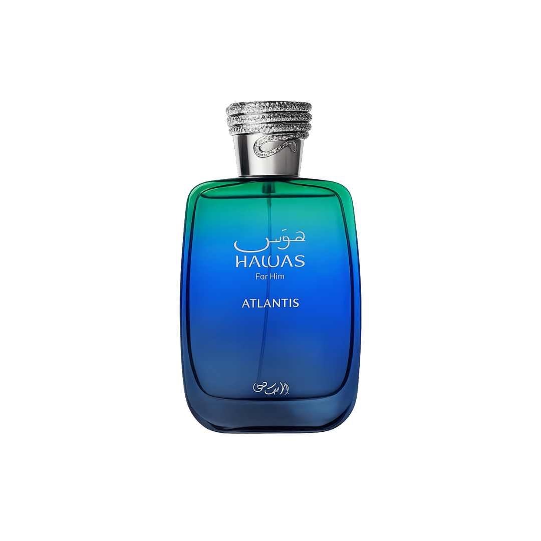 Rasasi Hawas Atlantis Eau de Parfum Spray for Men 3.4 Ounce