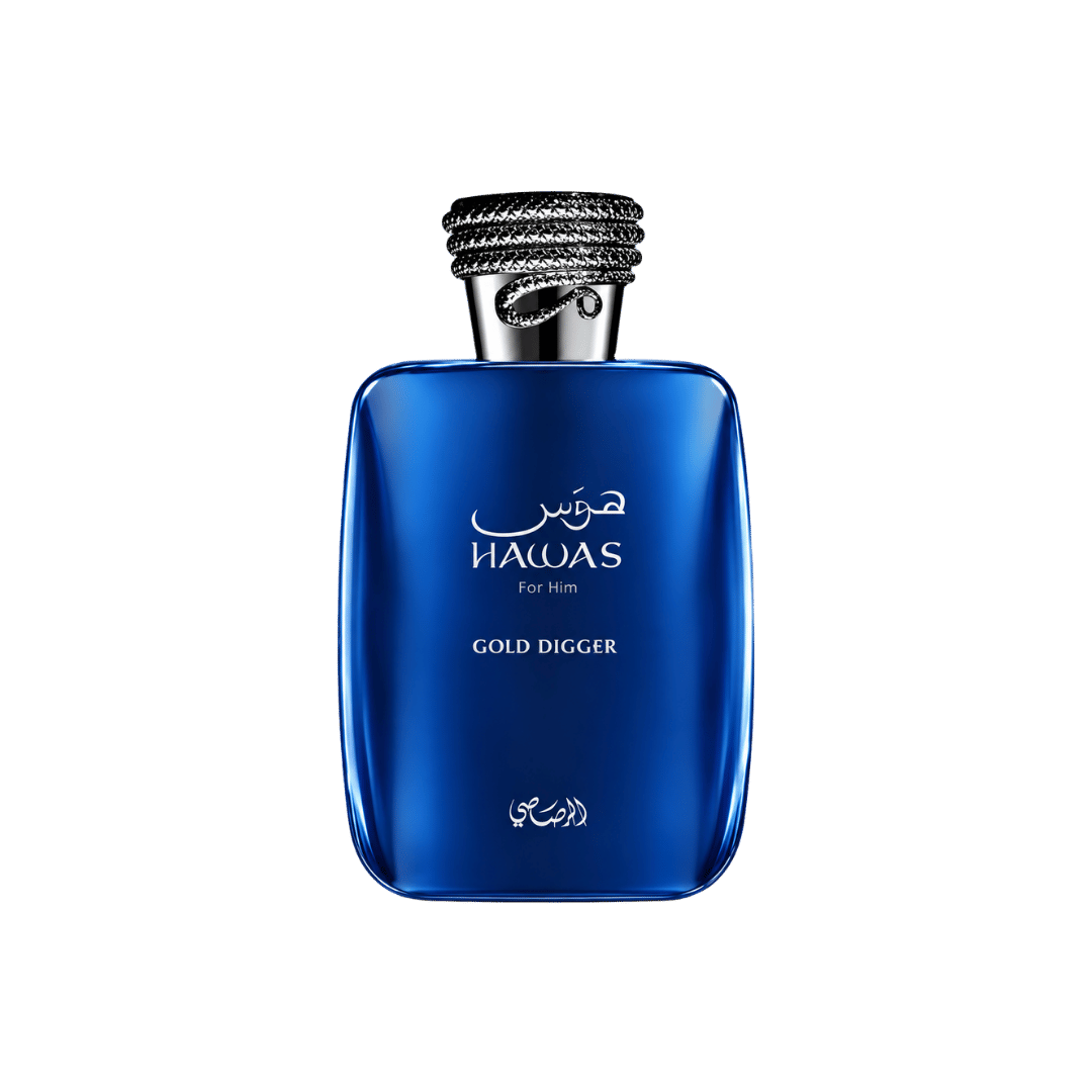Rasasi Hawas Gold Digger Eau de Parfum for Men, 3.4 Ounce