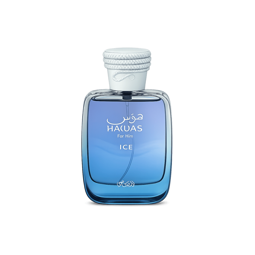 Rasasi Hawas Ice Eau de Parfum Spray for Men 3.4 Ounce