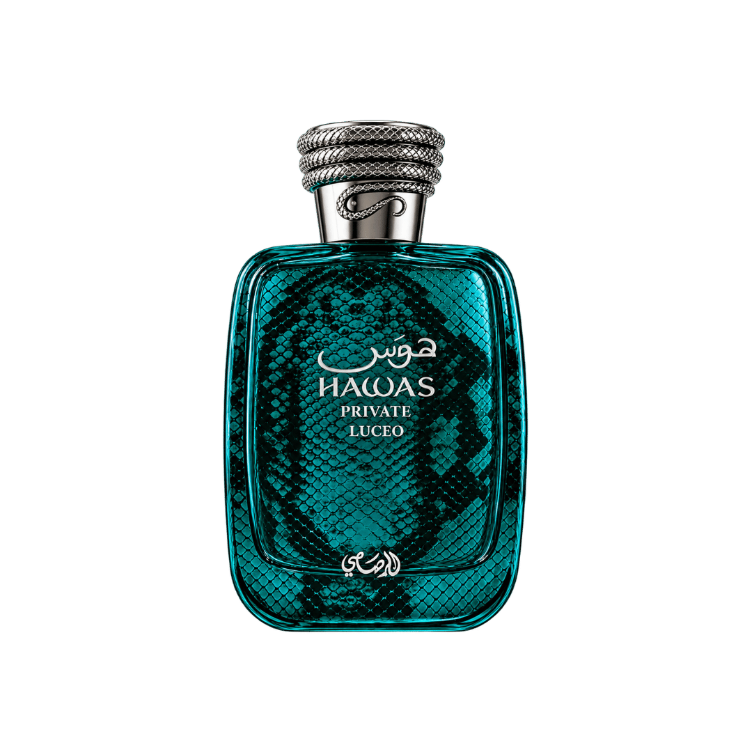 Rasasi Hawas Private Luceo Extrait de Parfum for Unisex, 3.38 oz bottle