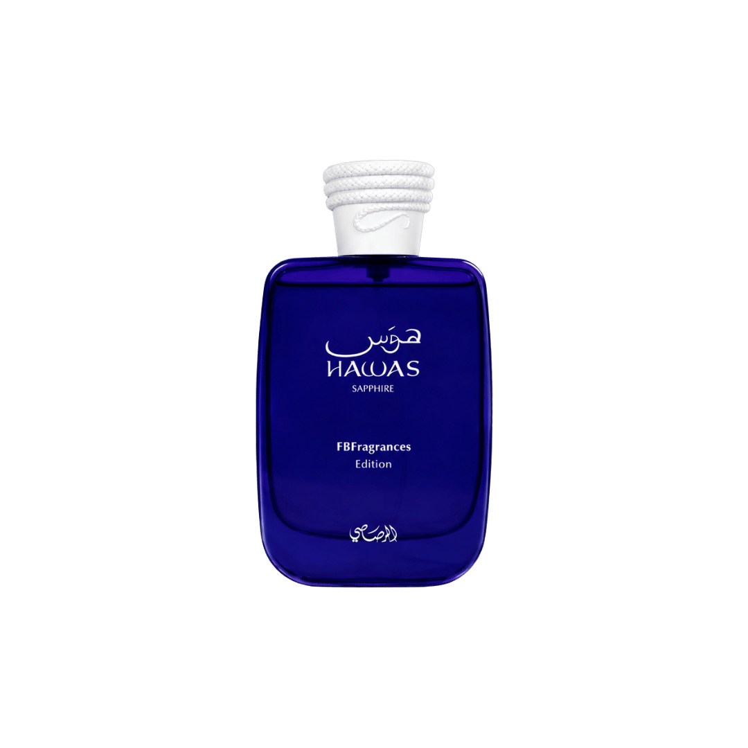 Rasasi Hawas Sapphire FB Fragrances Edition Eau de Parfum Spray for Men 3.4 Ounce
