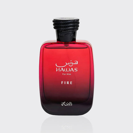Rasasi Hawas Fire Eau de Parfum Spray for Men 3.4 Ounce