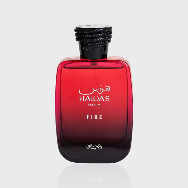 Rasasi Hawas Fire Eau de Parfum Spray for Men 3.4 Ounce