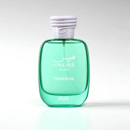 Rasasi Hawas Tropical Eau De Parfum Spray for Men, 3.4 Ounce