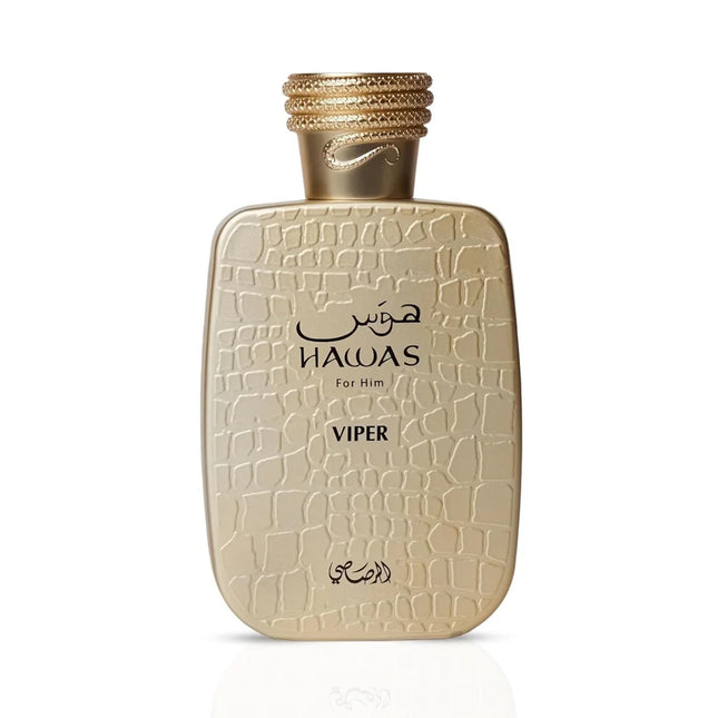 Rasasi Hawas Viper Eau de Parfum Spray for Men 3.4 Ounce