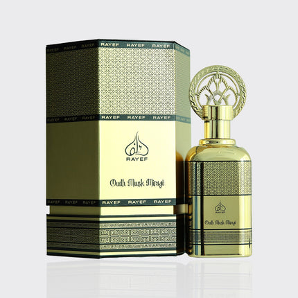 Rayef Oud Musk Mirage Spray for Unisex, 3.4