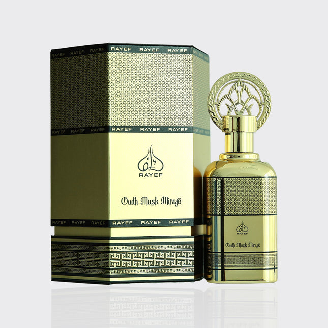 Rayef Oud Musk Mirage Spray for Unisex, 3.4