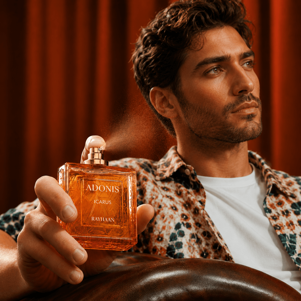Rayhaan Adonis Icarus Eau de Parfum fragrance notes and scent profile for men