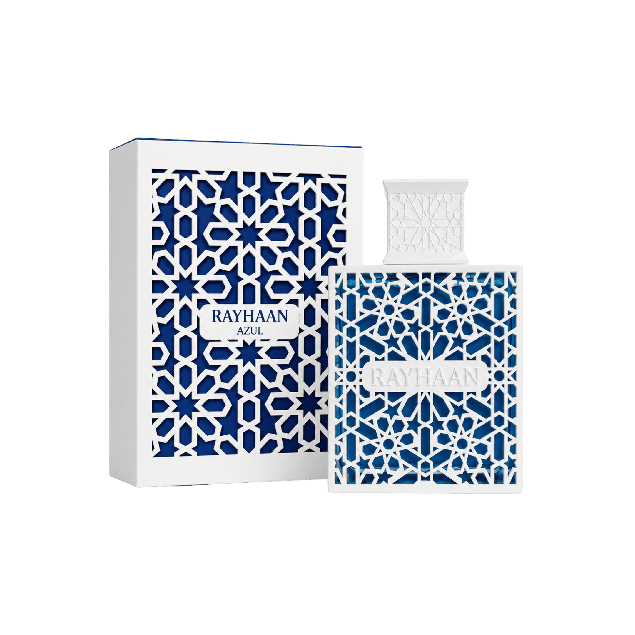 Rayhaan Azul Eau de Parfum Spray for Unisex 3.4 Ounce