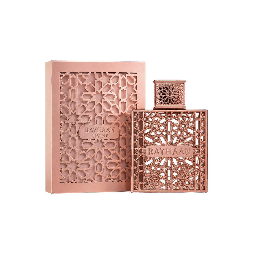 Rayhaan Divine Eau de Parfum Spray for Unisex 3.4 Ounce