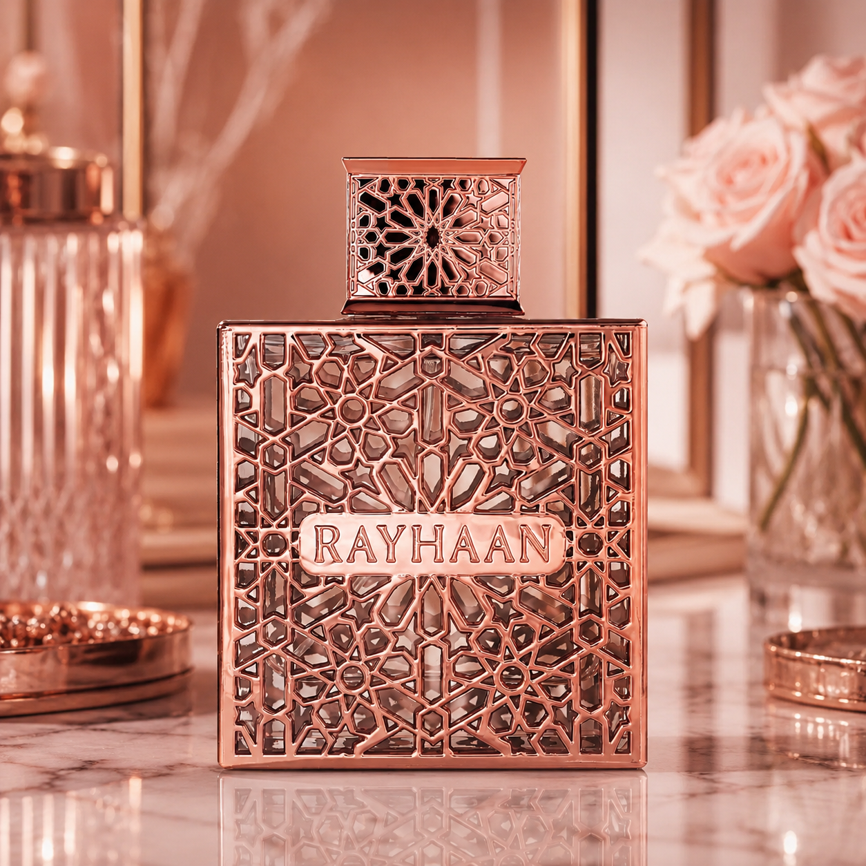 Rayhaan Divine Eau de Parfum Spray for Unisex 3.4 Ounce