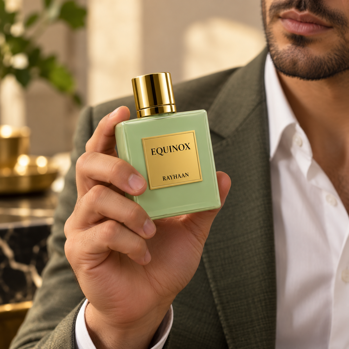 Rayhaan Equinox Eau de Parfum Spray for Unisex 3.4 Ounce