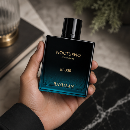 Rayhaan Nocturno Elixir Eau de Parfum for Unisex 3.4 Ounce