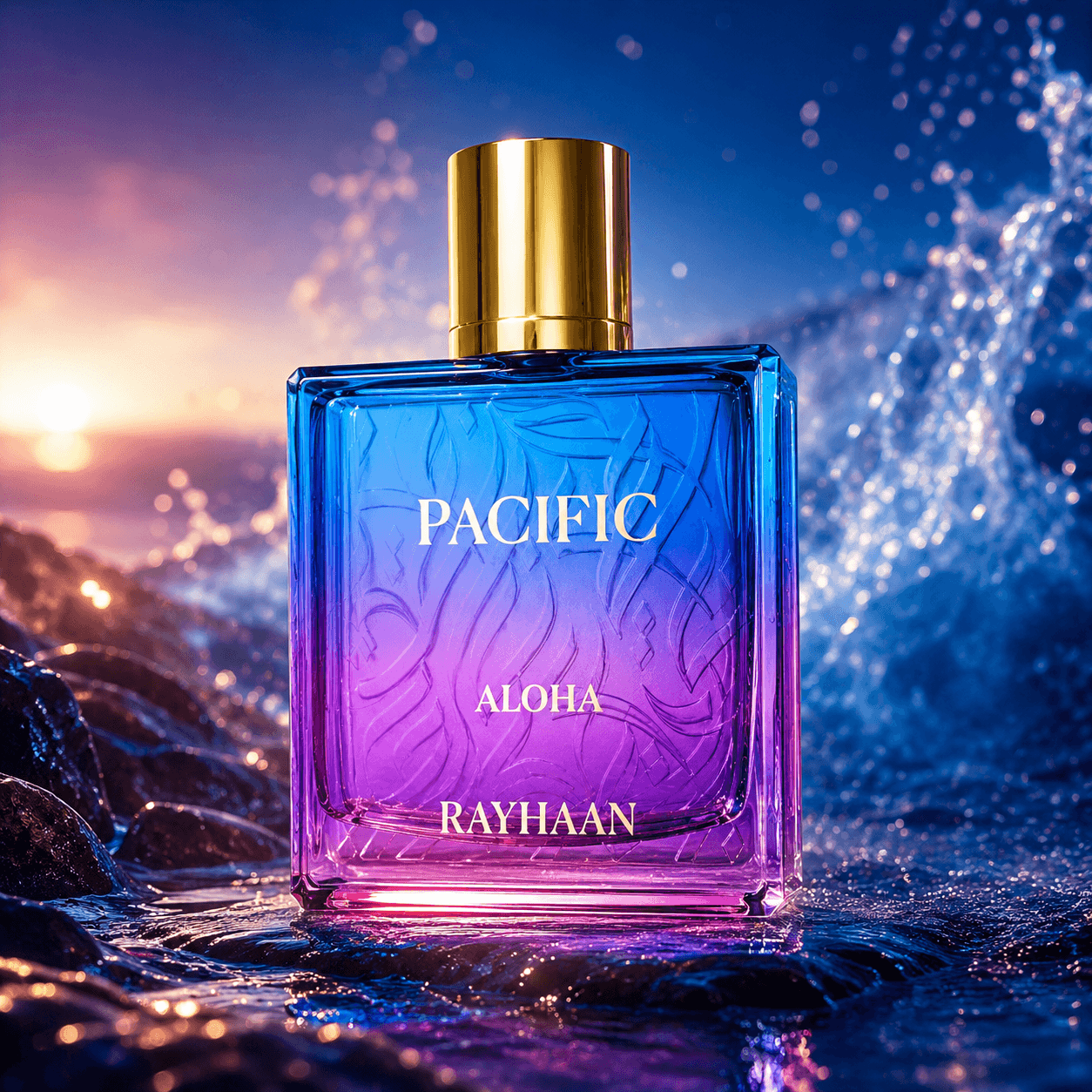 Rayhaan Pacific Aloha 3.4 oz unisex fragrance styled for men and women
