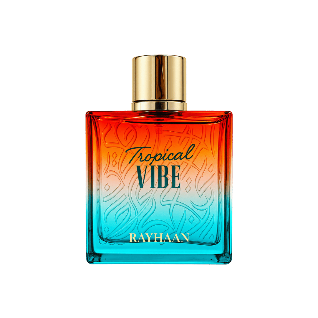 Rayhaan Tropical Vibe Eau de Parfum Spray for Unisex, 3.4 Ounce