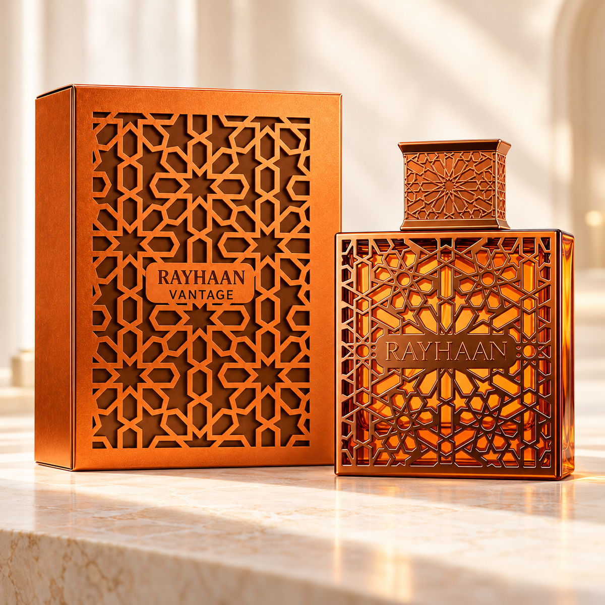 Rayhaan Vantage Eau de Parfum Spray for Unisex 3.4 Ounce