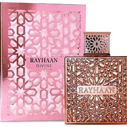 Rayhaan Divine Eau de Parfum Spray for Unisex,3.4 Ounce