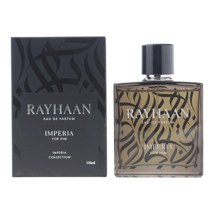 Rayhaan Imperia Eau de Parfum for Men, 3.4 Ounce
