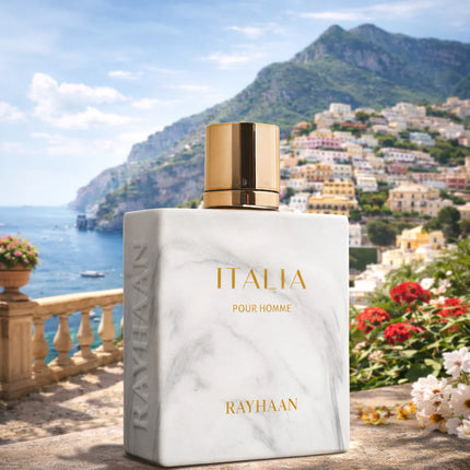 Rayhaan Italia Eau de Parfum for Men, 3.4 Ounce