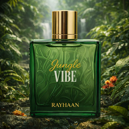 Rayhaan Jungle Vibe Eau de Parfum Spray for Unisex,3.4 Ounce