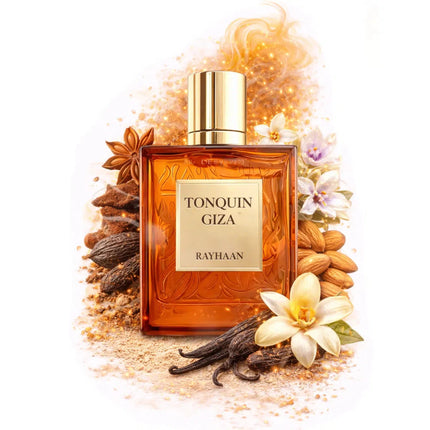 Rayhaan Tonquin Giza Eau de Parfum Spray for Unisex 3.4 Ounce
