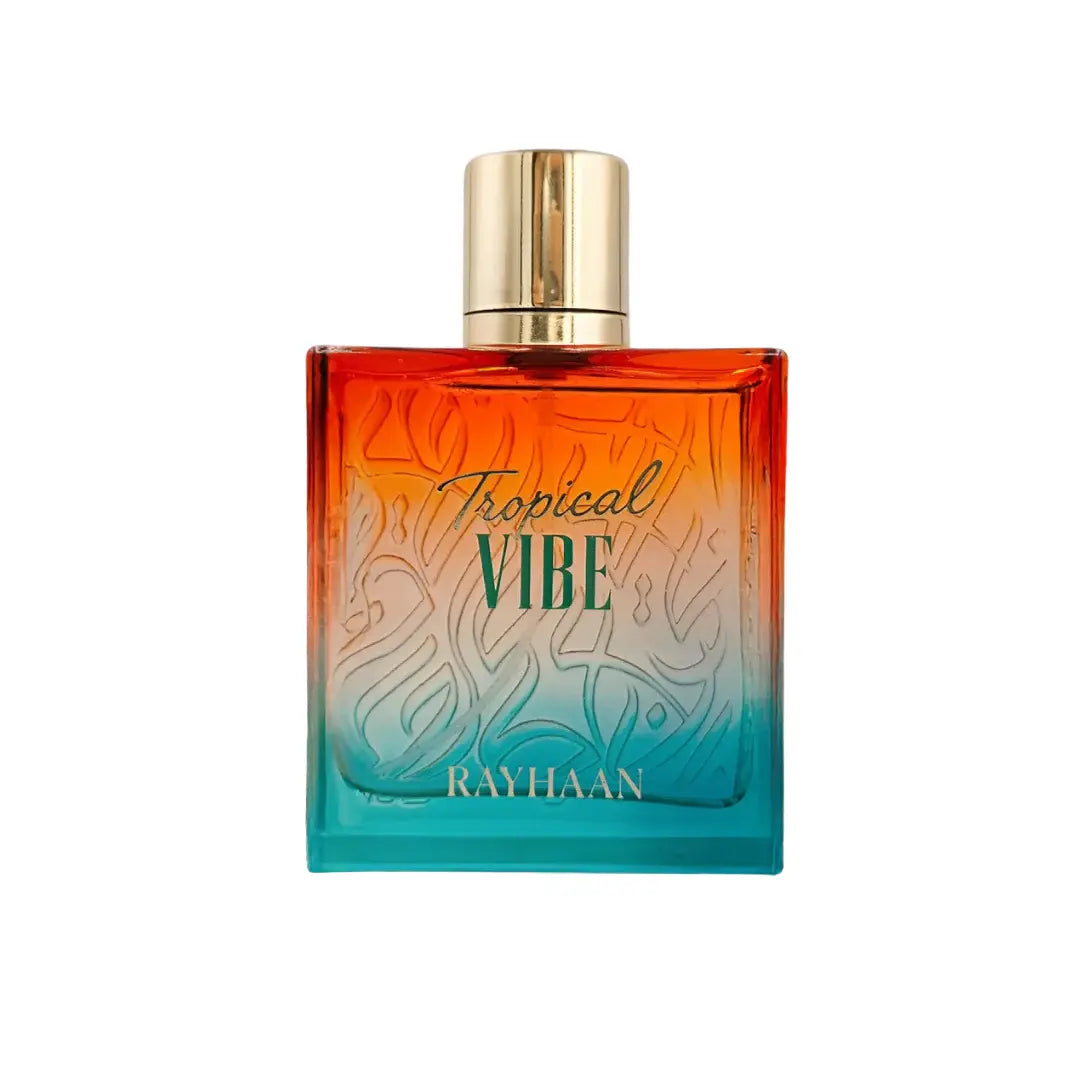 Rayhaan Tropical Vibe Eau de Parfum Spray for Unisex, 3.4 Ounce