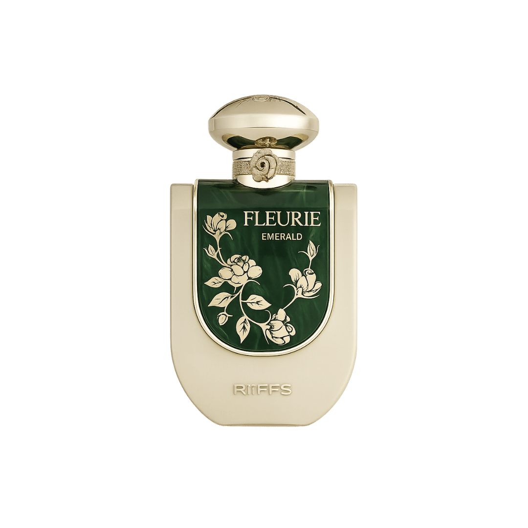 Riiffs Fleurie Emerald Eau de Parfum Spray for Unisex, 3.4 Ounce