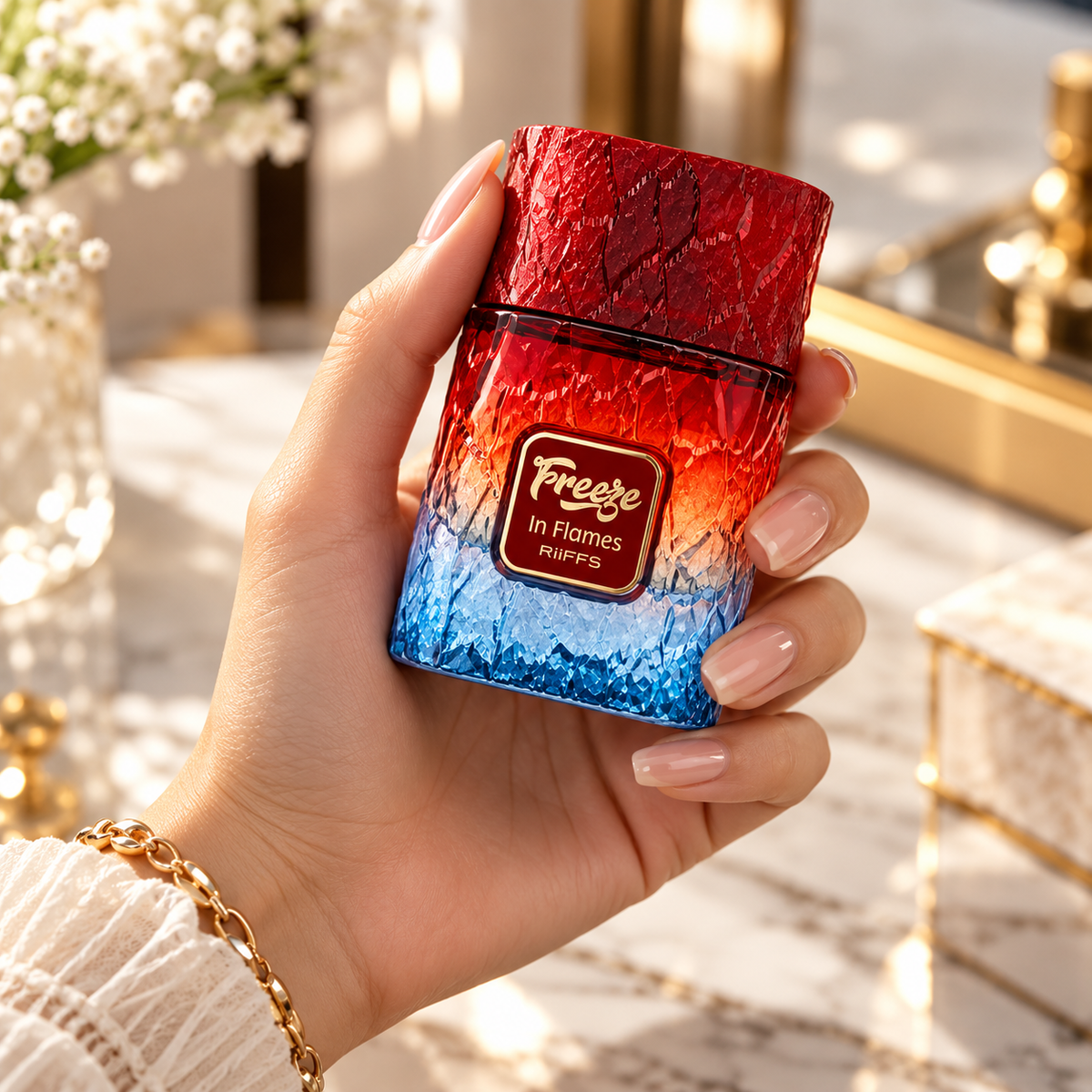 Riiffs Freeze in Flames Extrait de Parfum for Unisex 3.4 Ounce