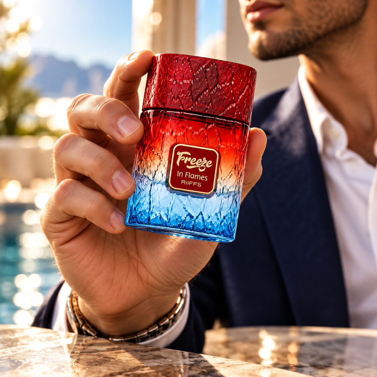 Riiffs Freeze in Flames Extrait de Parfum for Unisex 3.4 Ounce