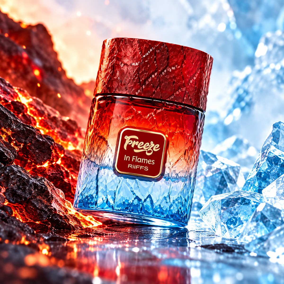 Riiffs Freeze in Flames Extrait de Parfum for Unisex 3.4 Ounce