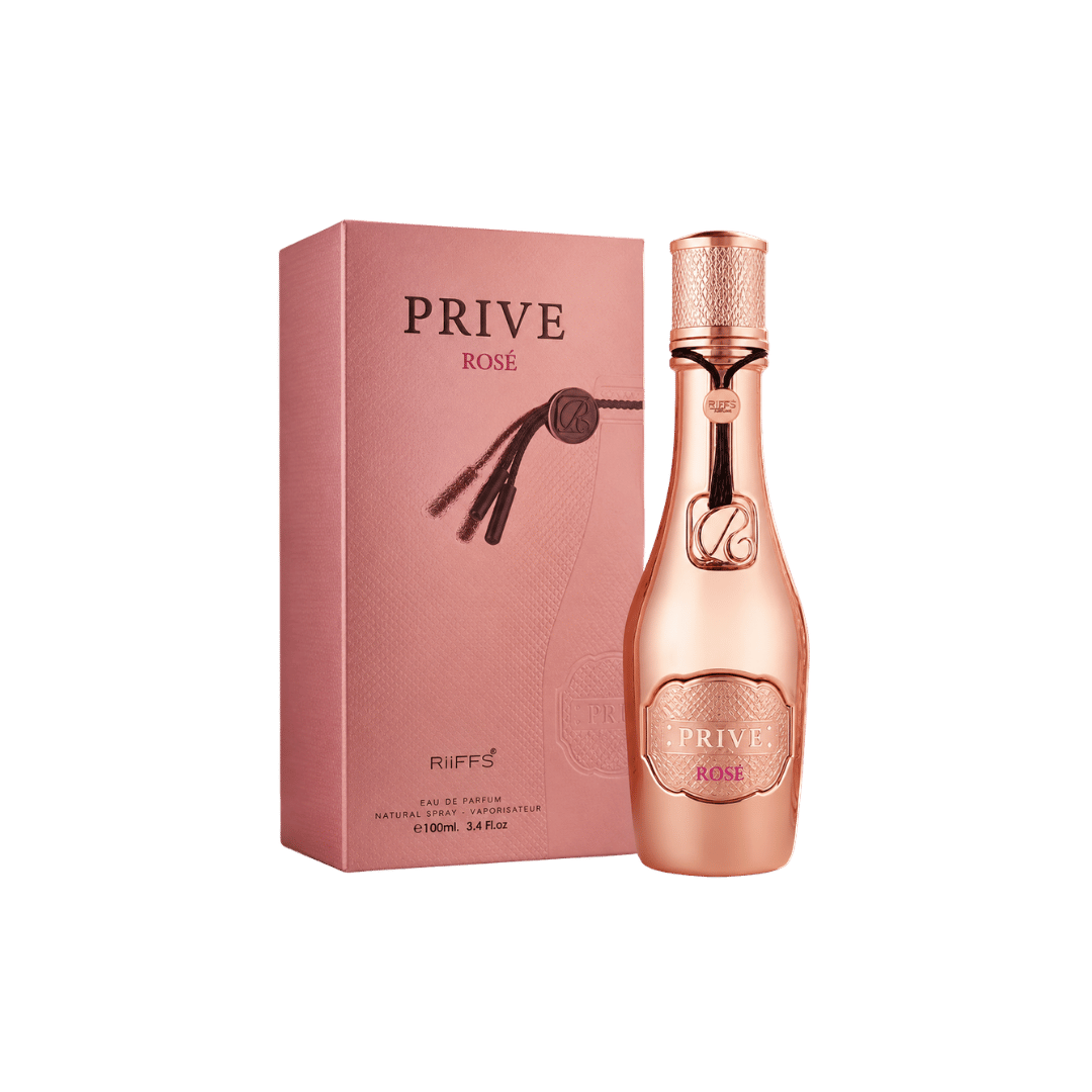 Riiffs Prive Rose Eau de Parfum Spray for Women, 3.4 Ounce