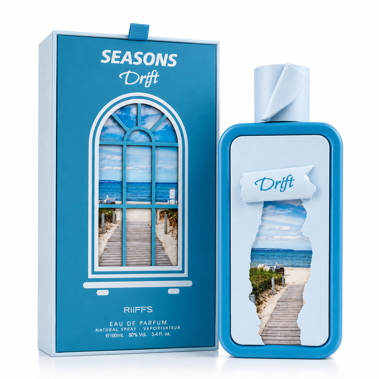 Riiffs Seasons Drift Eau de Parfum Spray for Women, 3.4 Ounce