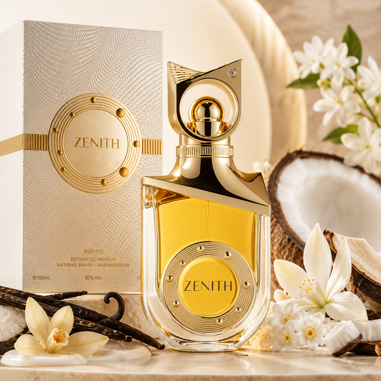 Riiffs Zenith Eau de Parfum Spray for Unisex, 3.4 Ounce