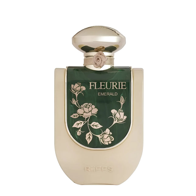 Riiffs Fleurie Emerald Eau de Parfum Spray for Unisex, 3.4 Ounce