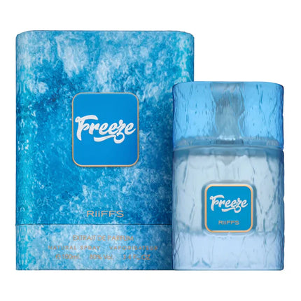 Riiffs Freeze Extrait de Parfum Spray for Men, 3.4 Ounce
