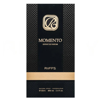 Riiffs Momento Extrait de Parfum Spray for Unisex, 3.4 Ounce