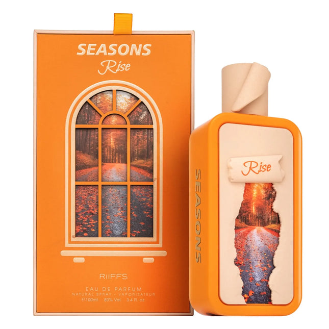 Riiffs Seasons Rise Eau de Parfum Spray for Unisex, 3.4 Ounce