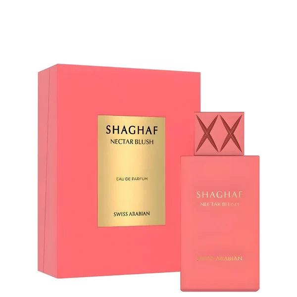 Swiss Arabian Shaghaf Nectar Blush Eau De Parfum For Unisex 2.5 Ounce