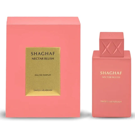 Swiss Arabian Shaghaf Nectar Blush Eau De Parfum For Unisex 2.5 Ounce