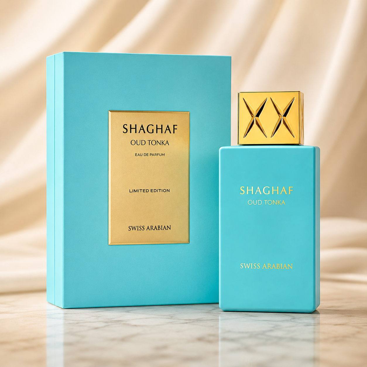 Swiss Arabian Shaghaf Oud Tonka Extrait De Parfum For Unisex 2.50 Ounce