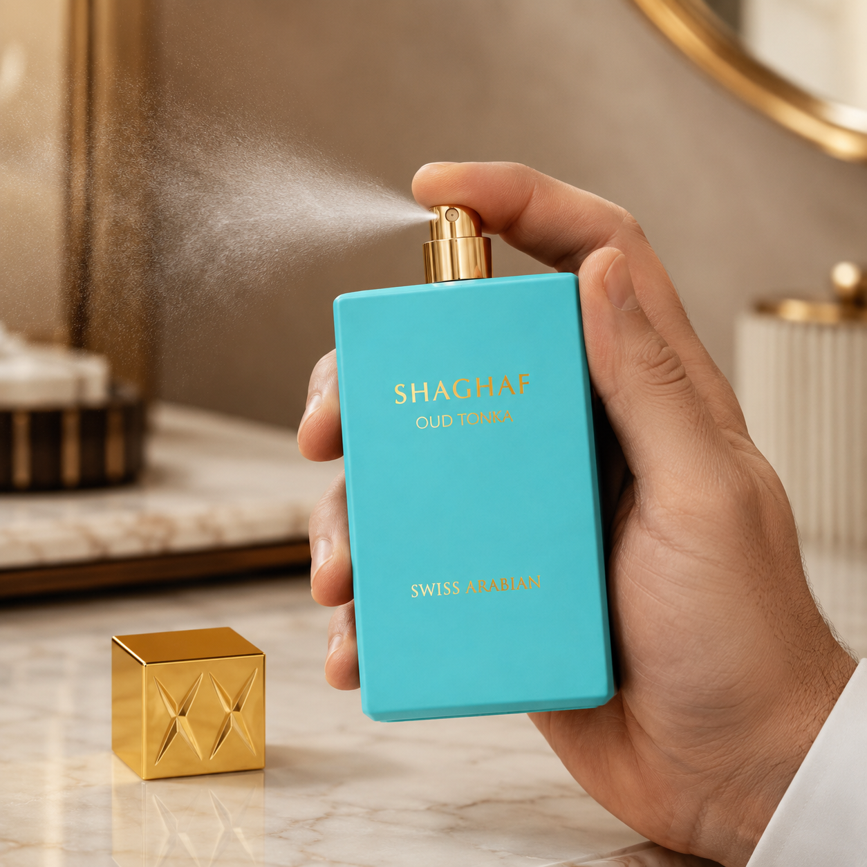 Swiss Arabian Shaghaf Oud Tonka Extrait De Parfum For Unisex 2.50 Ounce