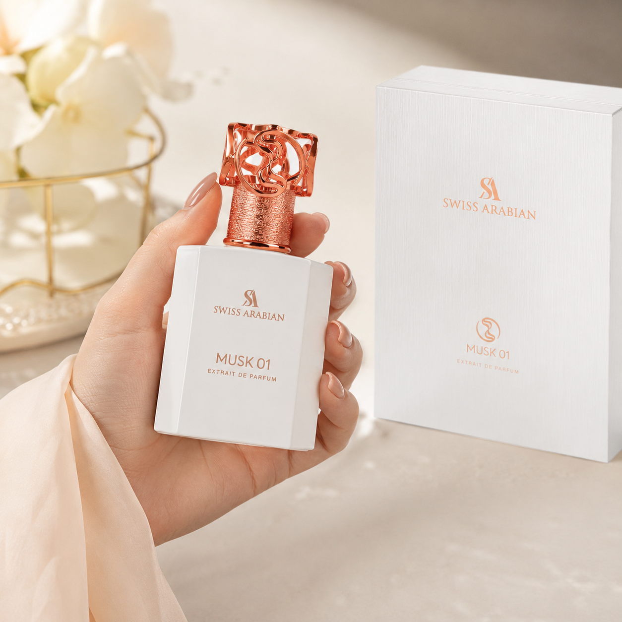 Swiss Arabian Musk 01 Extrait De Parfum For Unisex 1.70 Ounce
