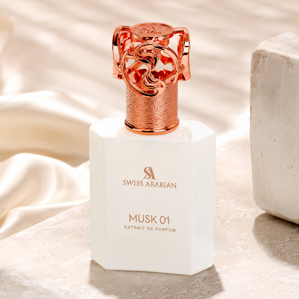 Swiss Arabian Musk 01 Extrait De Parfum For Unisex 1.70 Ounce