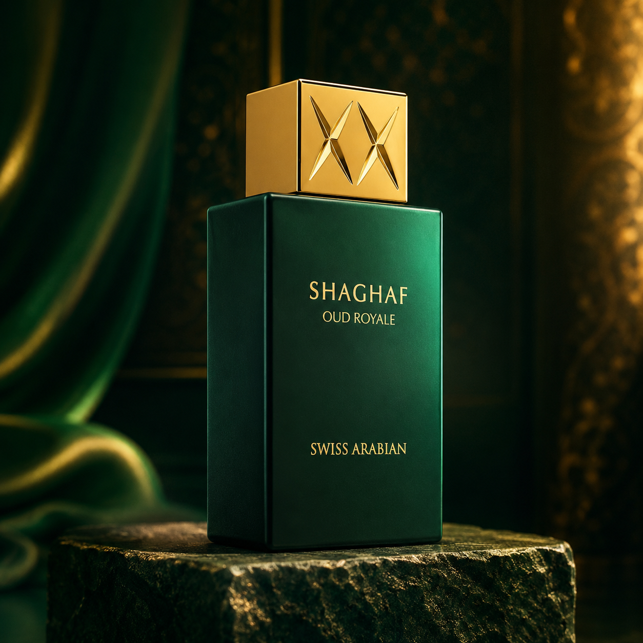 Swiss Arabian Shaghaf Oud Royale Extrait De Parfum For Unisex 2.50 Ounce