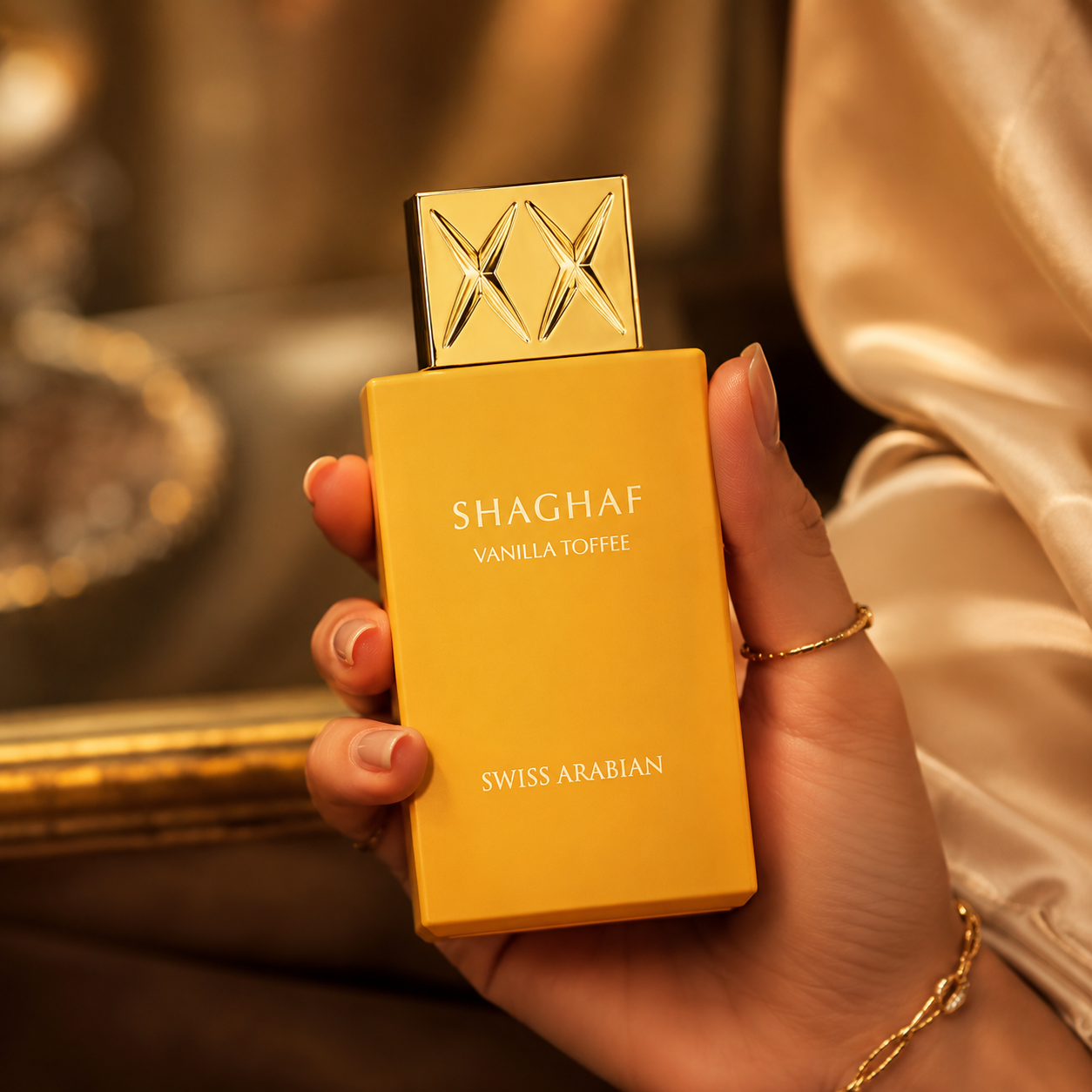 Swiss Arabian Shaghaf Vanilla Toffee Extrait De Parfum For Unisex 2.50 Ounce