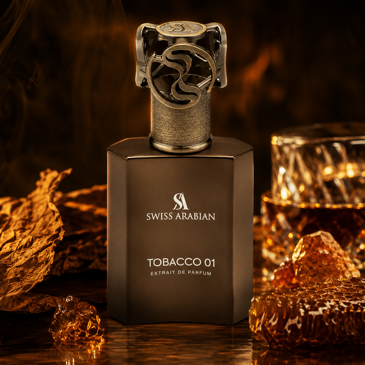 Swiss Arabian Tobacco 01 Extrait De Parfum For Unisex 1.70 Ounce